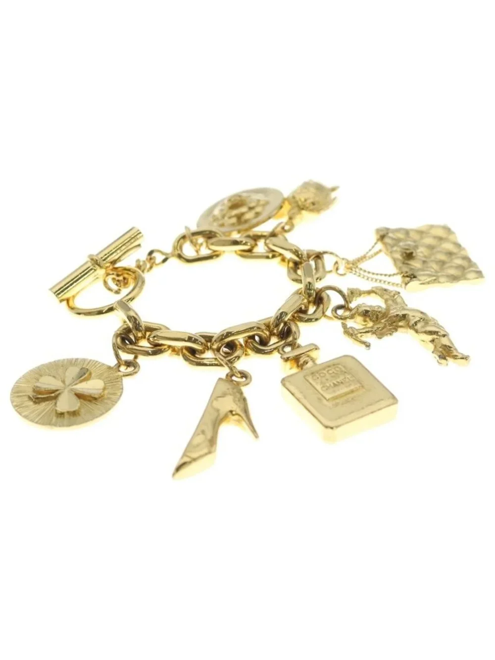 Chanel Icon Charm Bracelet Gold 23